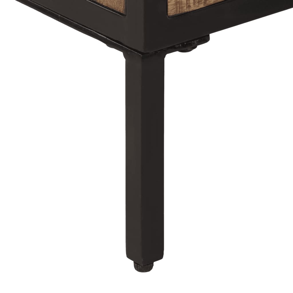 Dulap, 70x35x70 cm, lemn masiv de mango brut GartenMobel Dekor