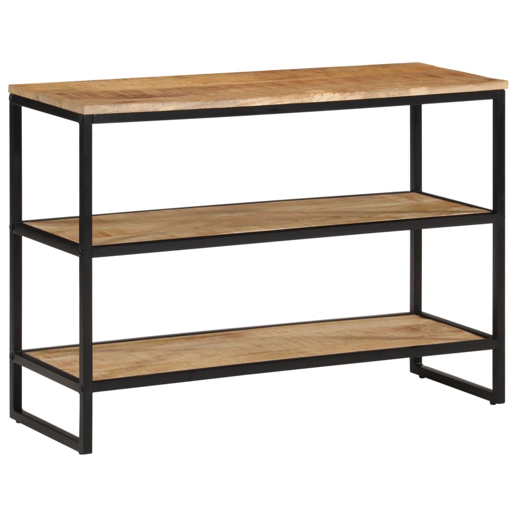 Masă consolă, 100x35x70 cm, lemn masiv de mango brut GartenMobel Dekor