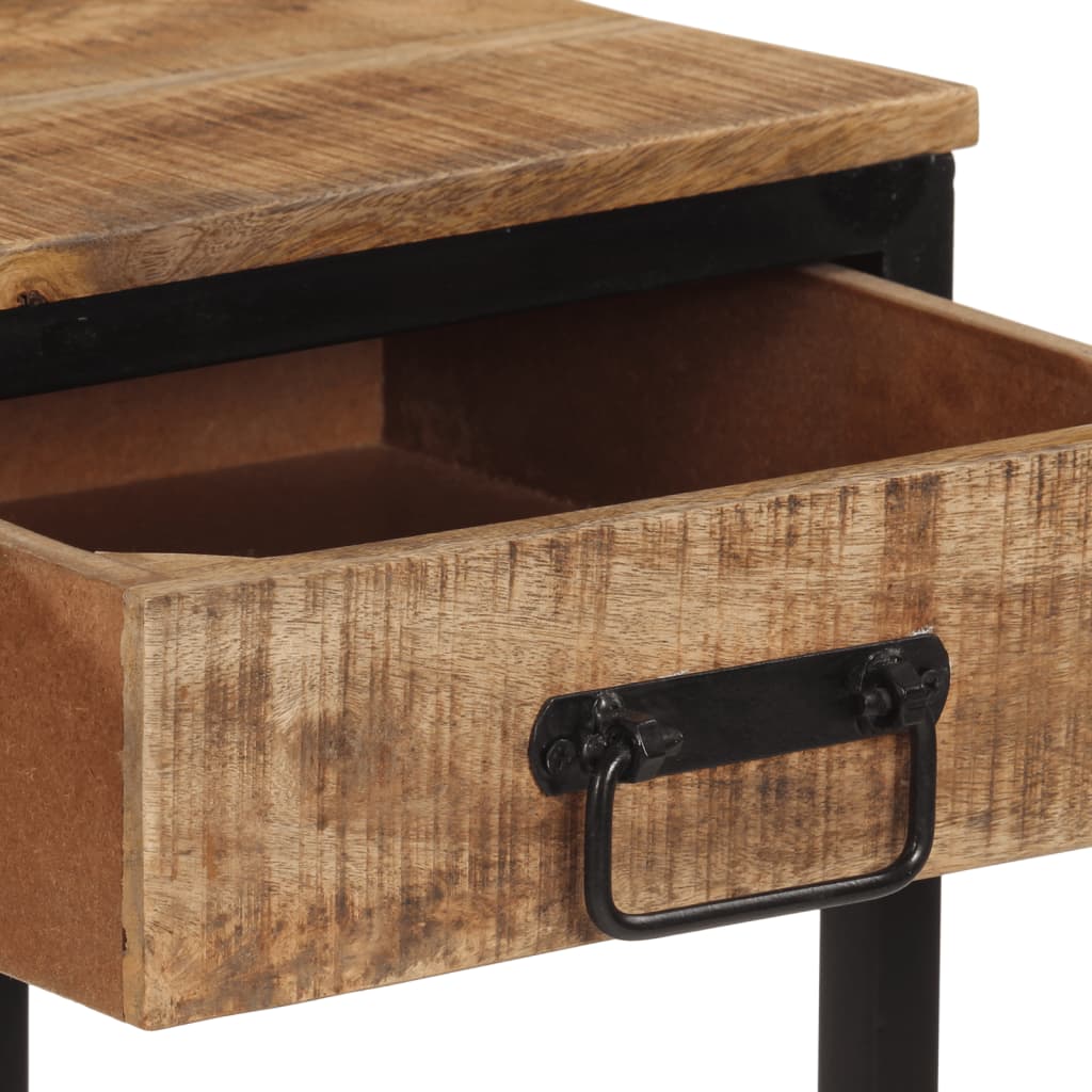 Masă consolă, 100x35x70 cm, lemn masiv de mango brut GartenMobel Dekor