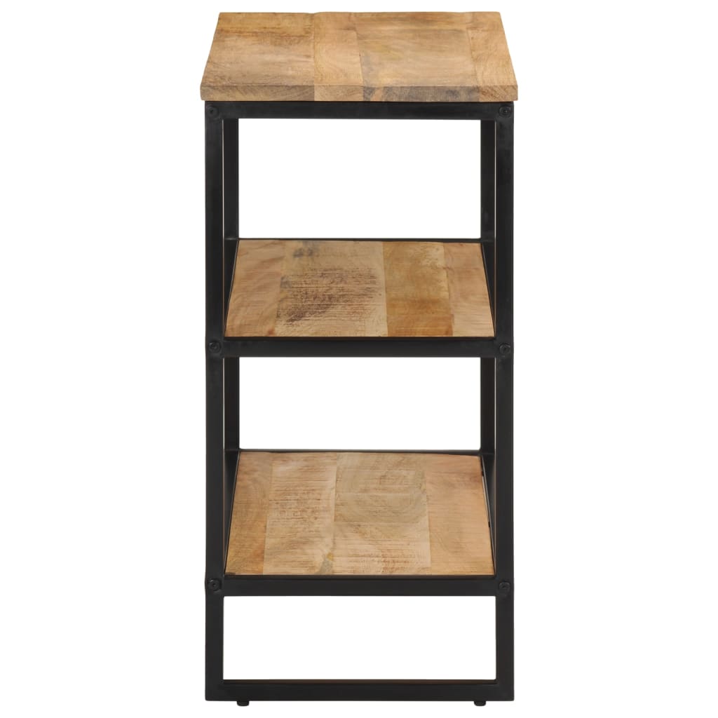 Masă consolă, 70x35x70 cm, lemn masiv de mango brut GartenMobel Dekor