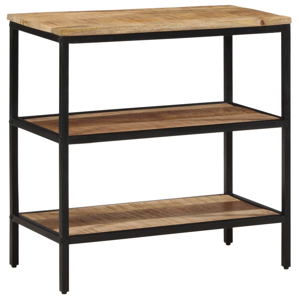 Masă consolă, 70x35x70 cm, lemn masiv de mango brut GartenMobel Dekor