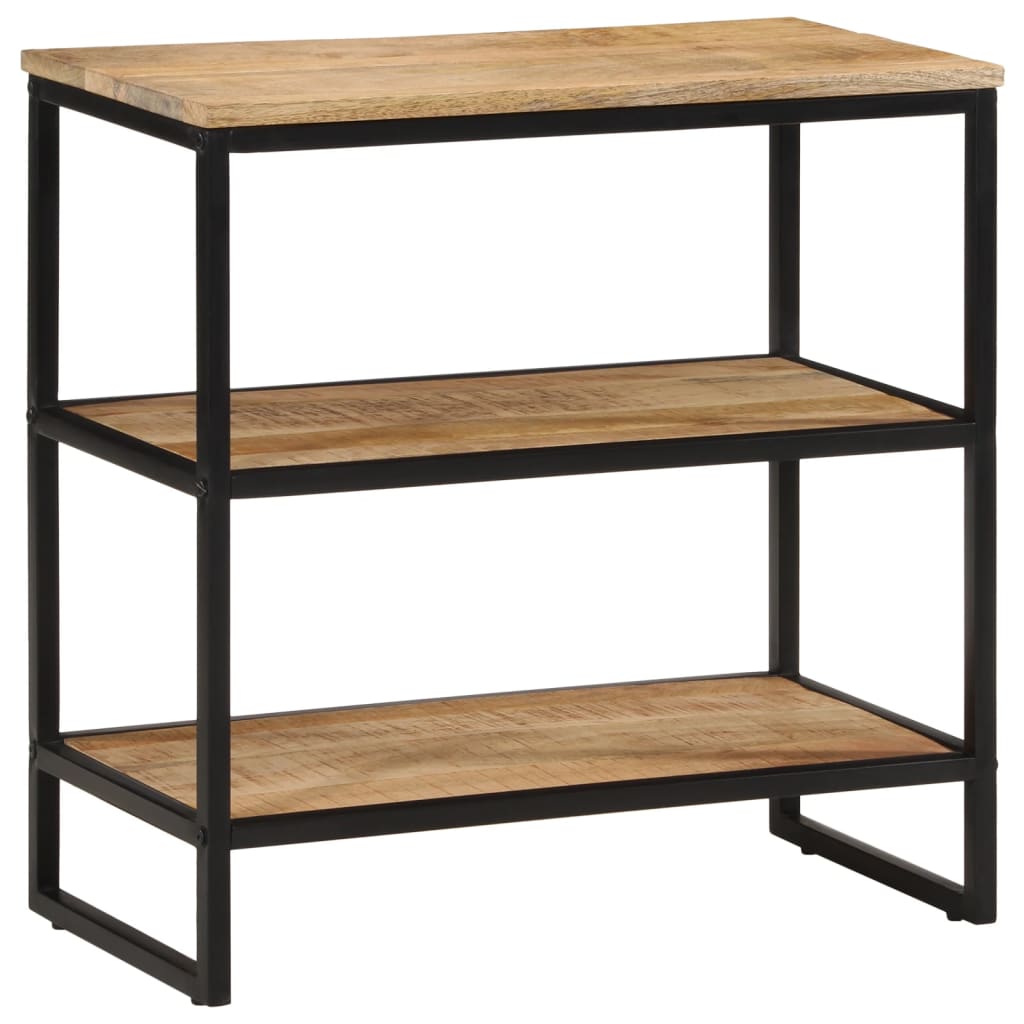 Masă consolă, 70x35x70 cm, lemn masiv de mango brut GartenMobel Dekor