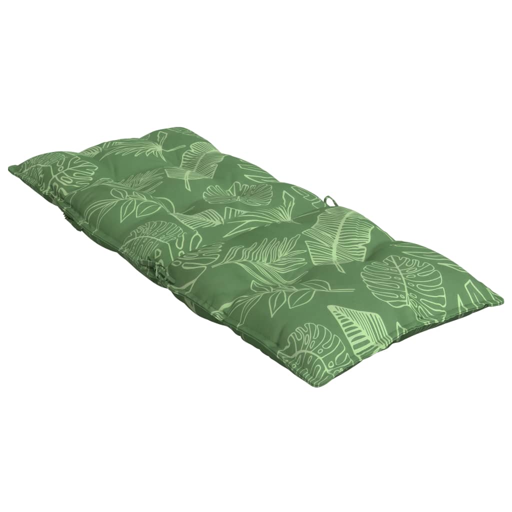 Perne de scaun spătar înalt, 4 buc, model frunze, textil Oxford GartenMobel Dekor