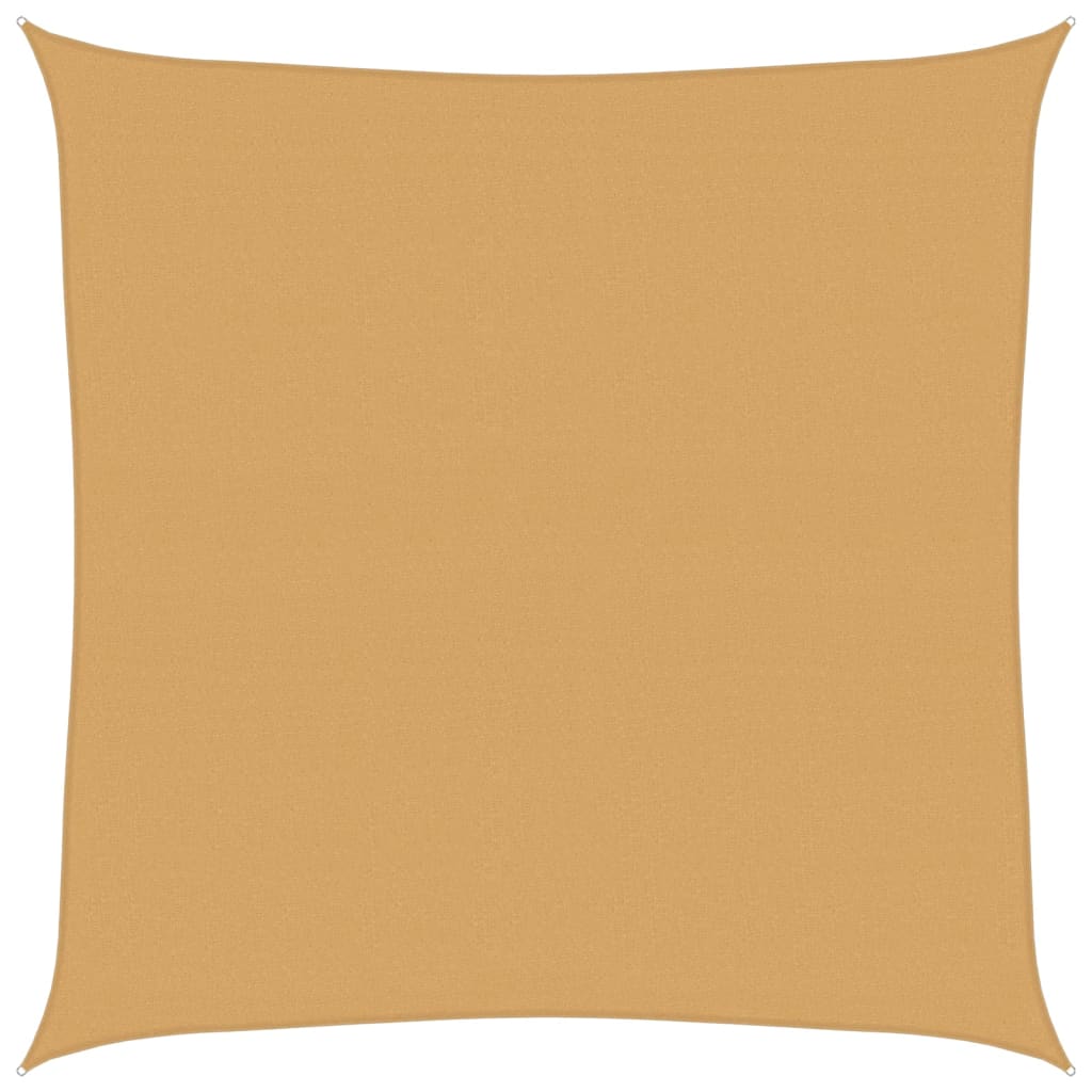Pânză parasolar, nisipiu, 4x4 m, pătrat, 160 g/m², HDPE GartenMobel Dekor