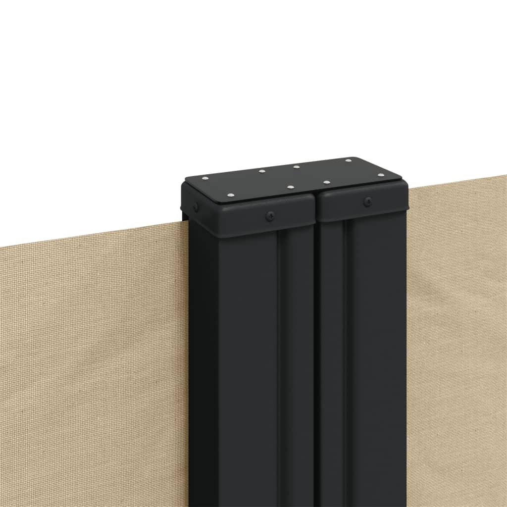 Copertină laterală retractabilă, bej, 220x1000 cm GartenMobel Dekor