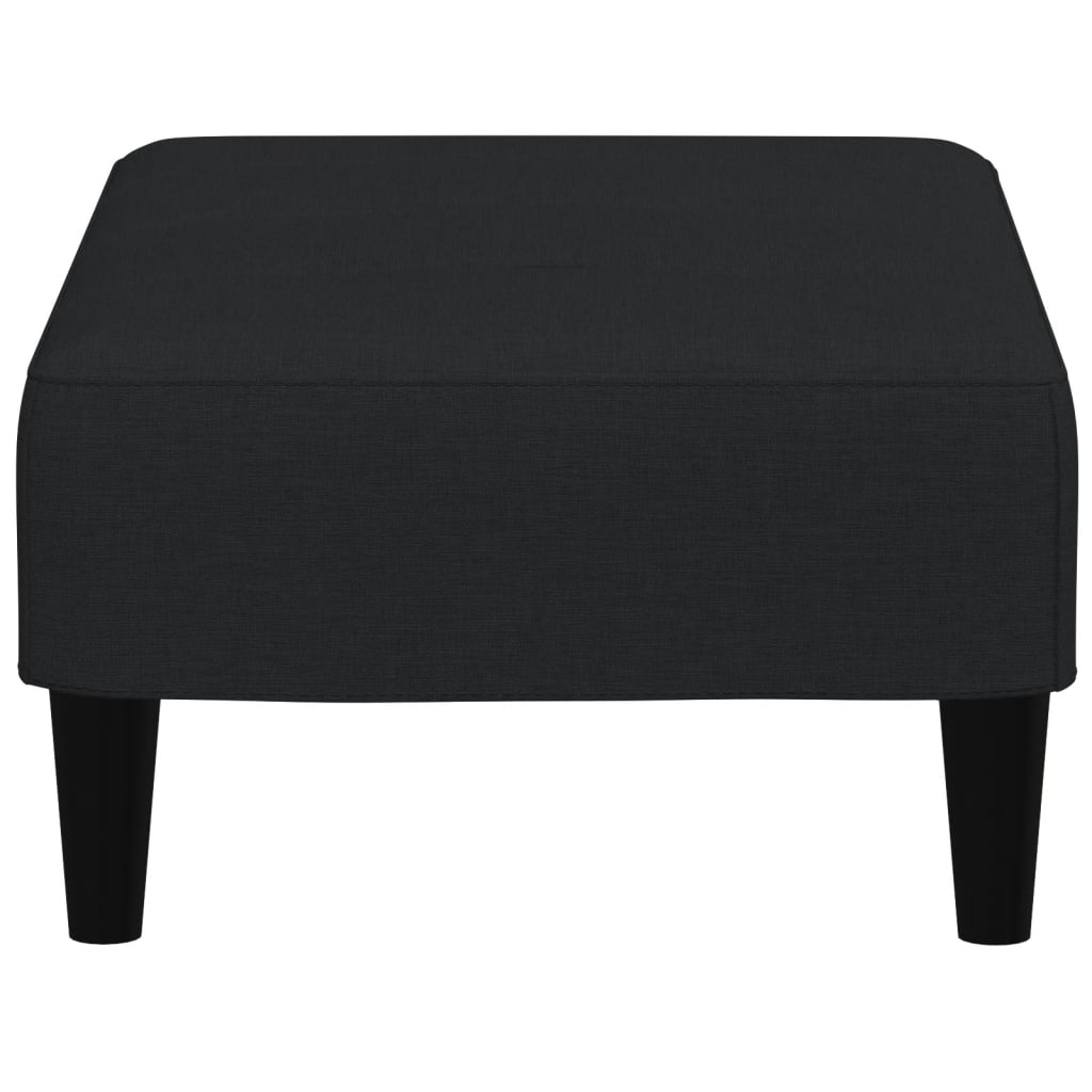 Taburet, negru, 77x55x31 cm, catifea GartenMobel Dekor