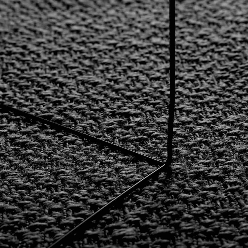 Covor „ZIZUR” Antracit aspect iuta pentru interior și exterior GartenMobel Dekor