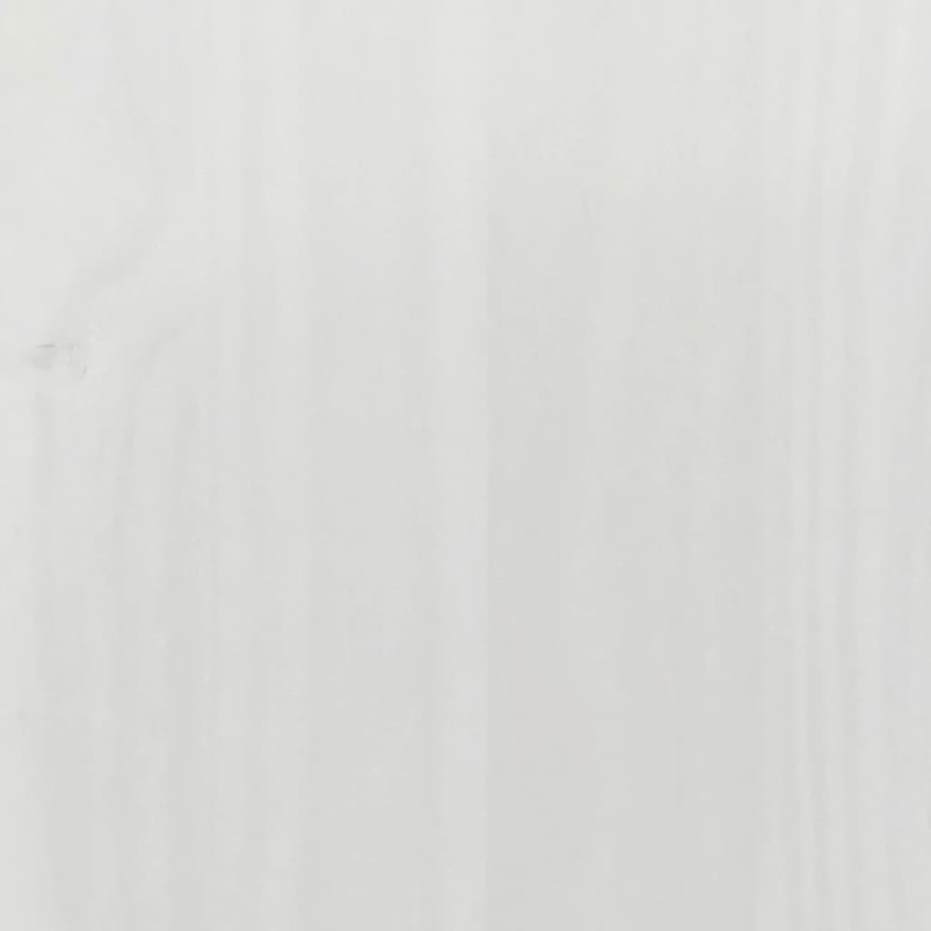 Șifonier „Corona”, alb, 194x52x186 cm, lemn masiv de pin GartenMobel Dekor