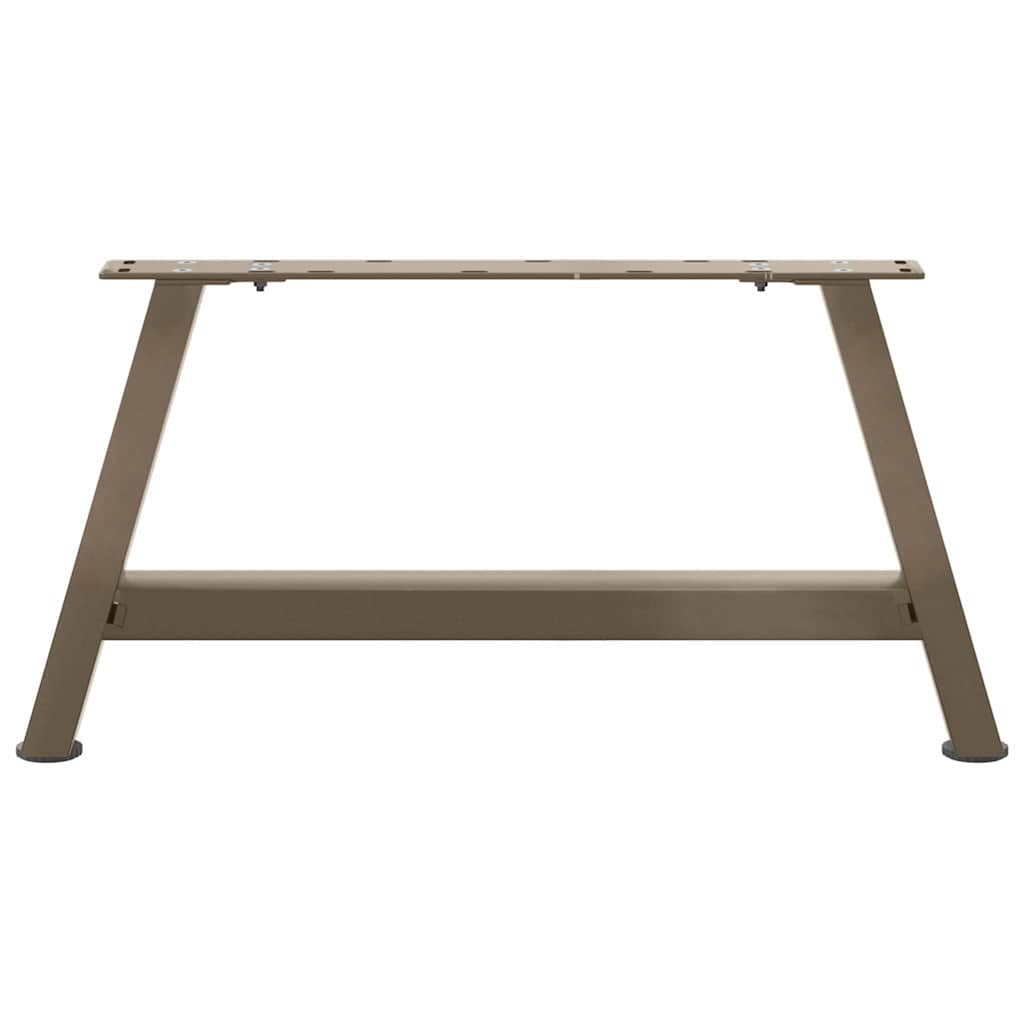 Picioare pentru măsuță de cafea în formă de A, 2 buc., 60x(30-31) cm, oțel GartenMobel Dekor