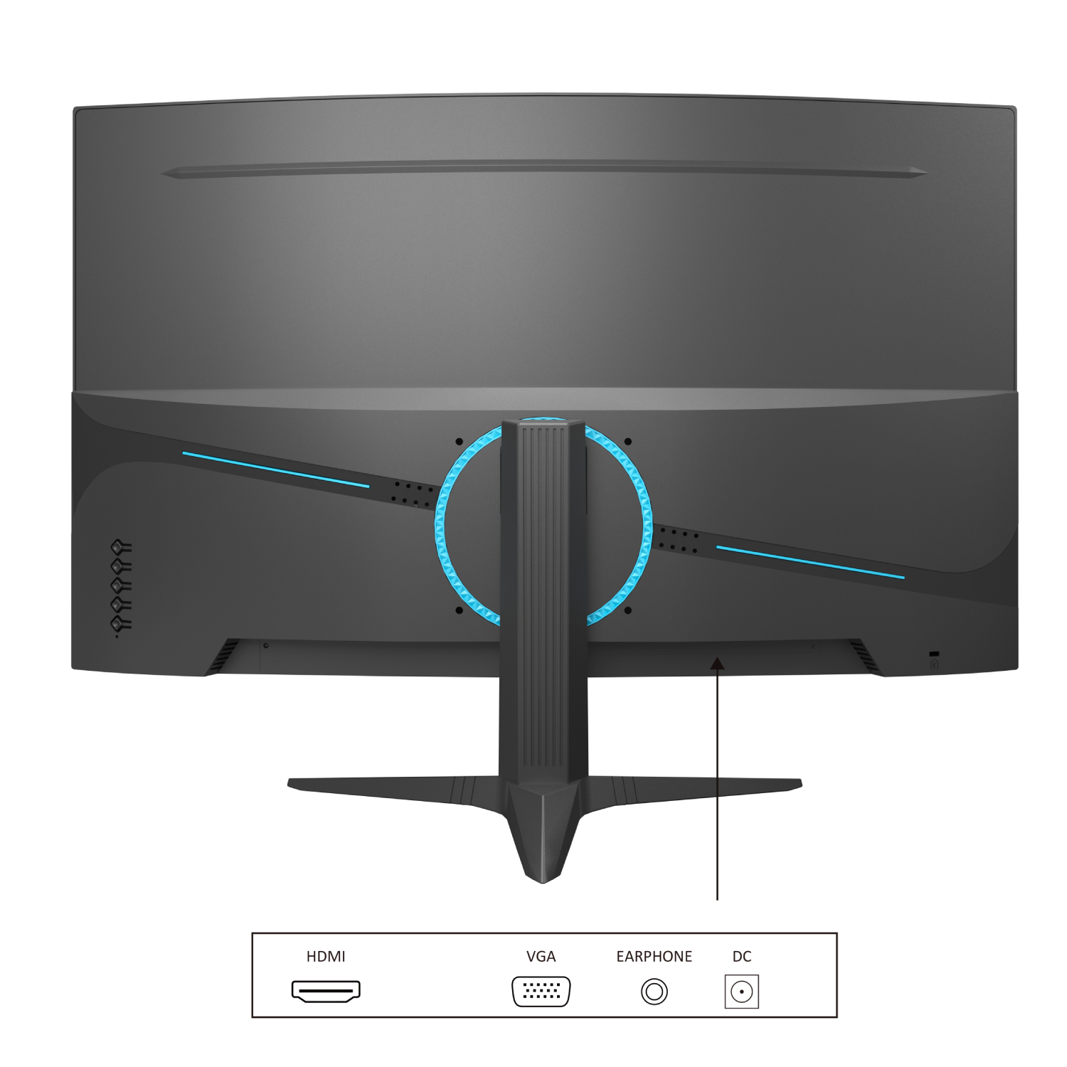 Monitor LED Gaming Curbat 27 inch OptimX MT27Y, Full HD 1920x1020, VGA, HDMI, Slim, NoFrame, LED NewTechnology Media