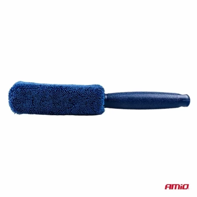 Perie spalat jante cu microfibra 5x6x28cm Amio Garage AutoRide