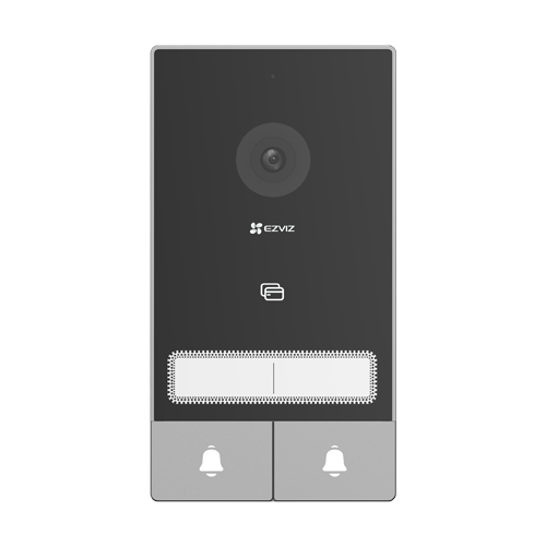 Kit video-interfon 2 familii, 2 x monitor tactil 7', camera 2K, audio, IR 6m, Wi-Fi6 - EZVIZ CS-HP7(3MP,2-Family Kit) SafetyGuard Surveillance