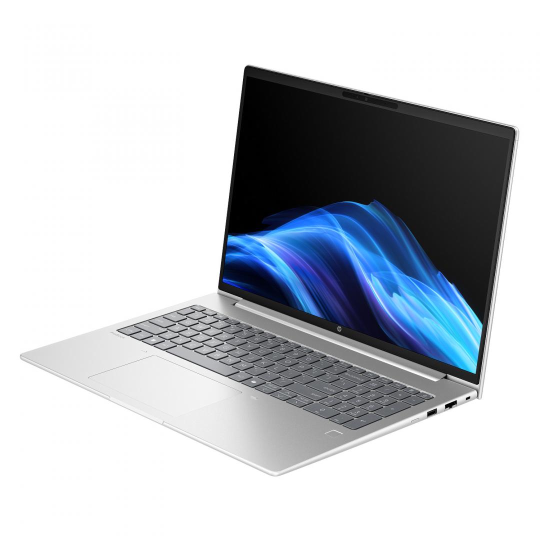Laptop HP ProBook 4 G1i cu procesor Intel Core U5-225U 12-Core (1.7GHz, up to 4.8GHz, 12MB)- 12 NPU TOPS, 16.0 inch WUXGA, 16GB DDR5, SSD 512GB PCIe NVMe, Intel Graphics, Free DOS, Pike Silver, 1yw NewTechnology Media