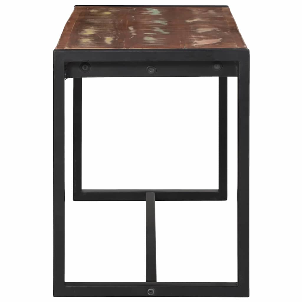 Bancă Multicolour 100 x 35 x 45 cm Lemn masiv recuperat GartenMobel Dekor