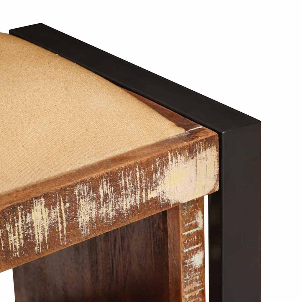 Bancă de depozitare cu sertar Multicolour Lemn masiv recuperat GartenMobel Dekor