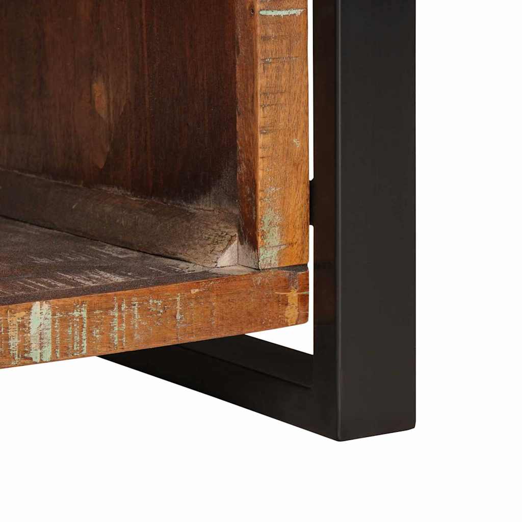 Bancă de depozitare cu sertar Multicolour Lemn masiv recuperat GartenMobel Dekor