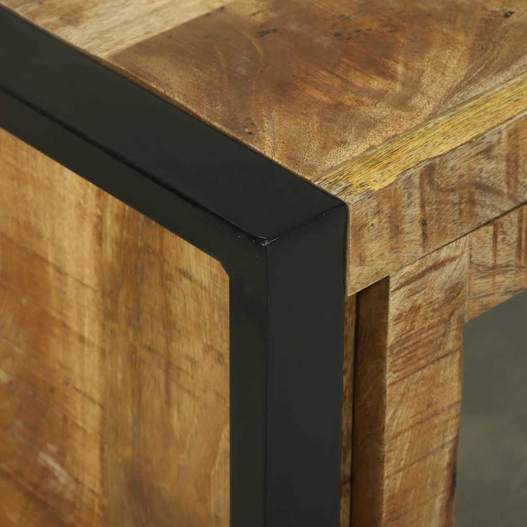 Cabinet de Baie cu ușă Maro 40 x 30 x 60 cm Lemn masiv de mango GartenMobel Dekor