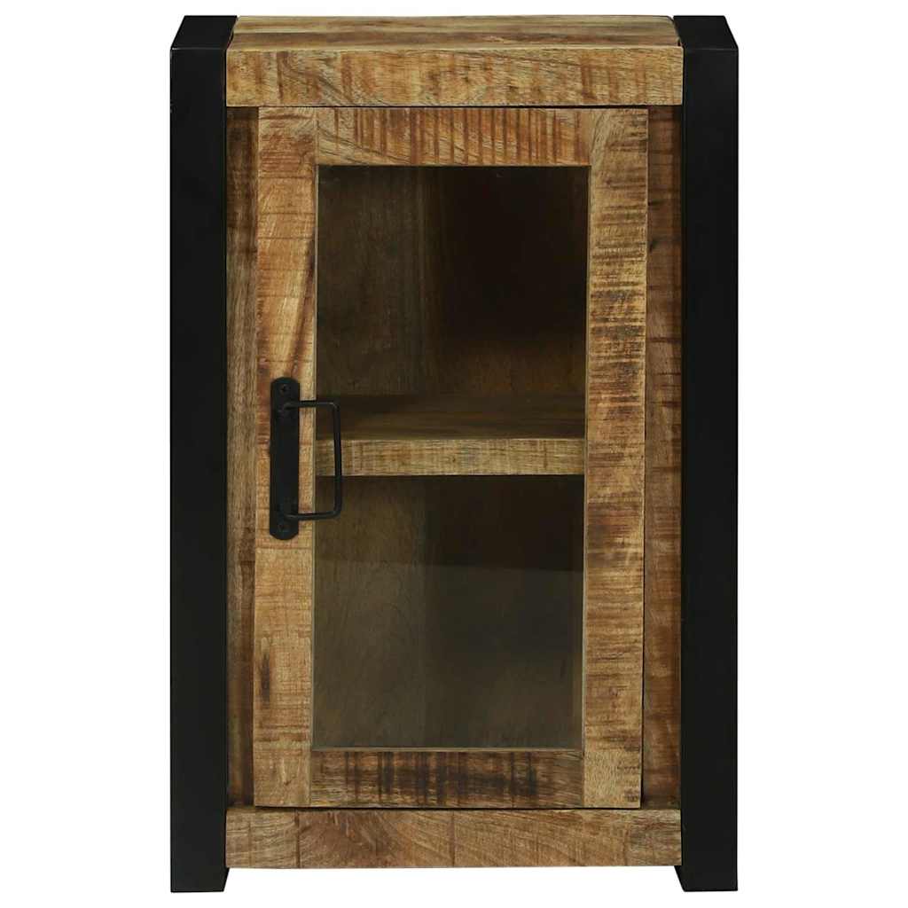 Cabinet de Baie cu ușă Maro 40 x 30 x 60 cm Lemn masiv de mango GartenMobel Dekor