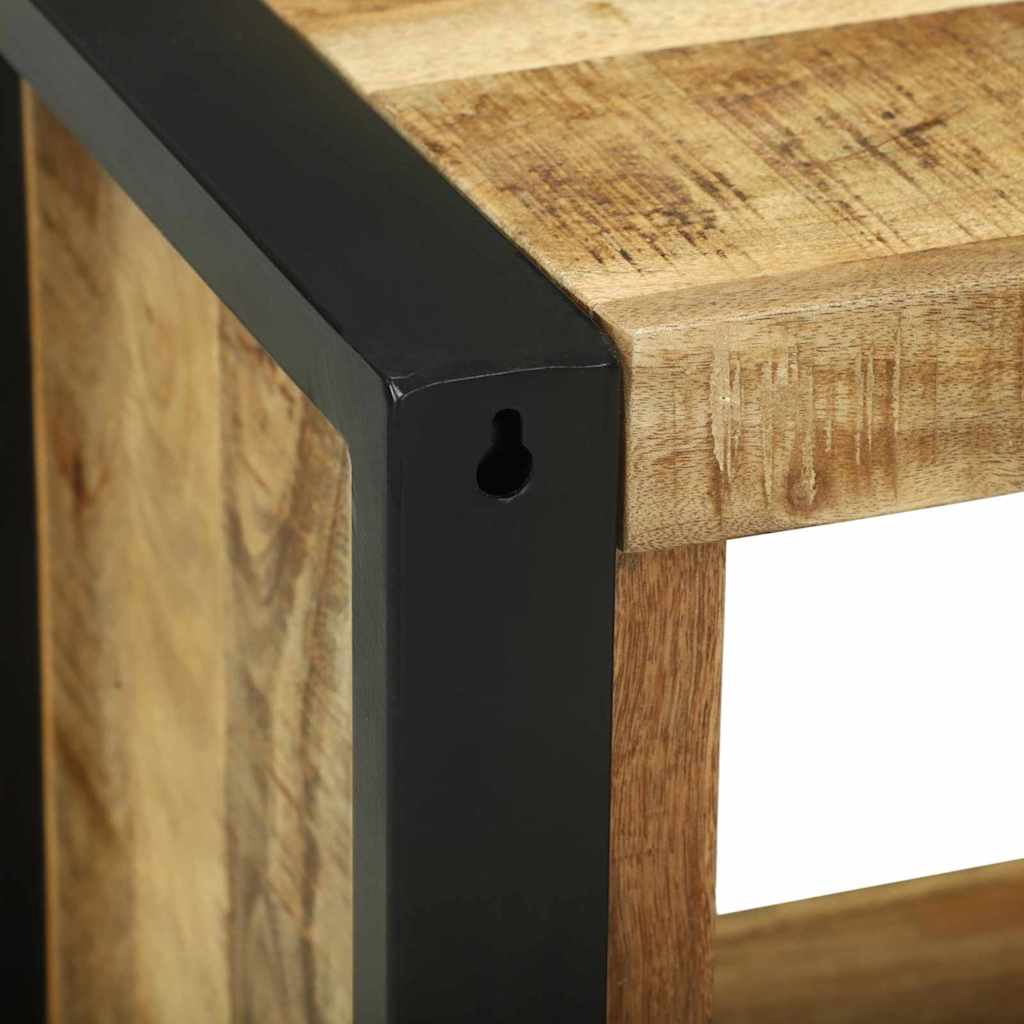 Cub de Perete cu raft Maro 55 x 35 x 40 cm Lemn masiv de mango GartenMobel Dekor