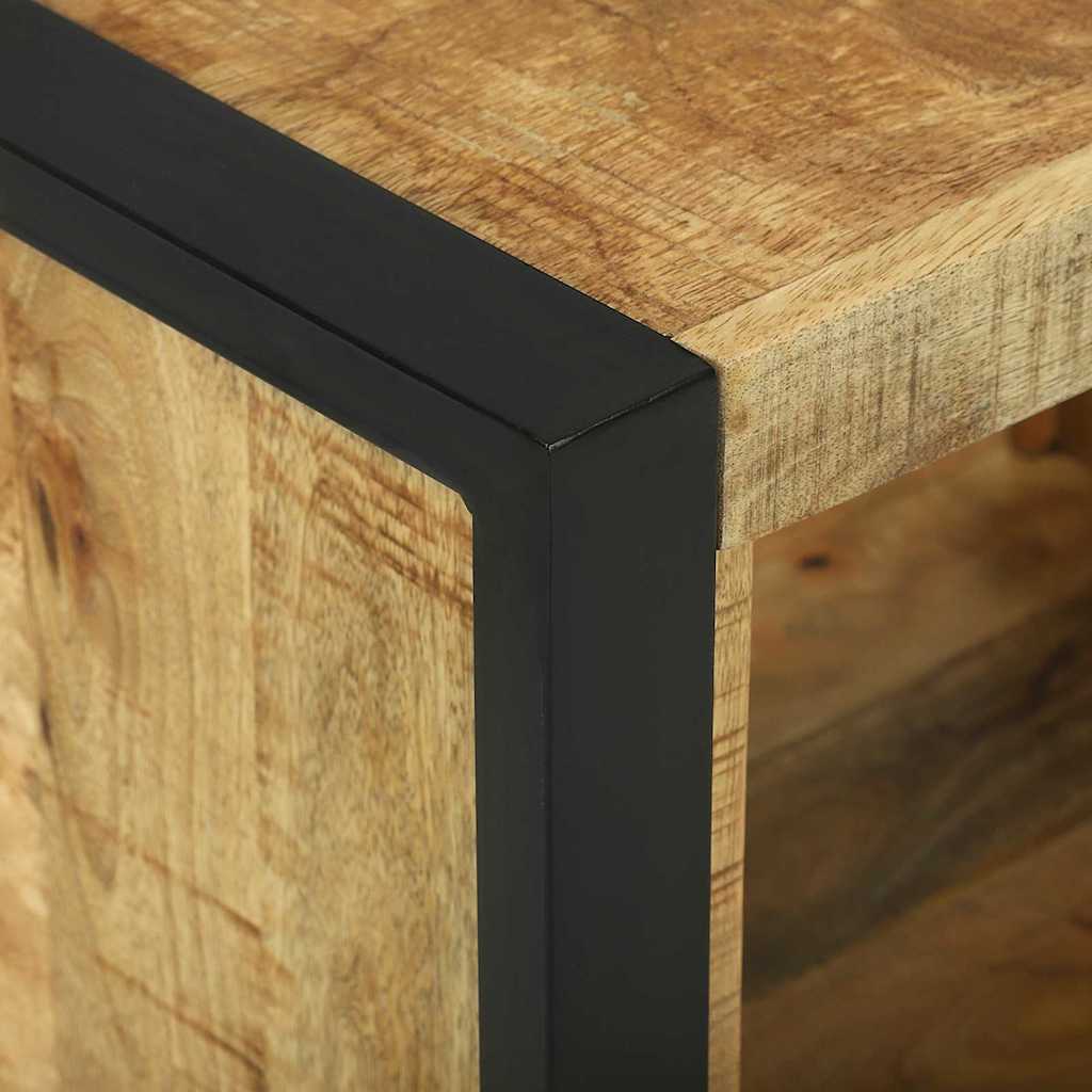 Cub de Perete cu raft Maro 55 x 35 x 40 cm Lemn masiv de mango GartenMobel Dekor