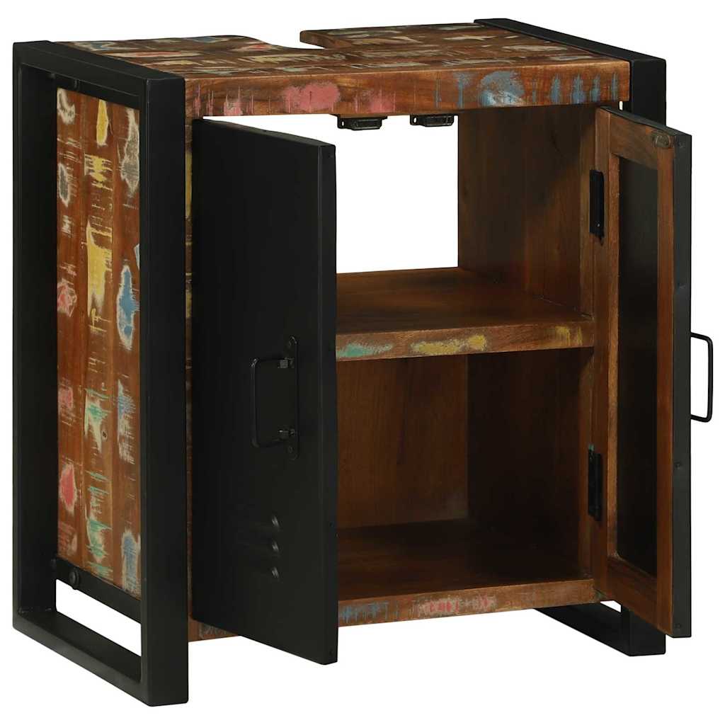 Dulap de chiuvetă Maro 55 x 35 x 60 cm Lemn masiv recuperat GartenMobel Dekor