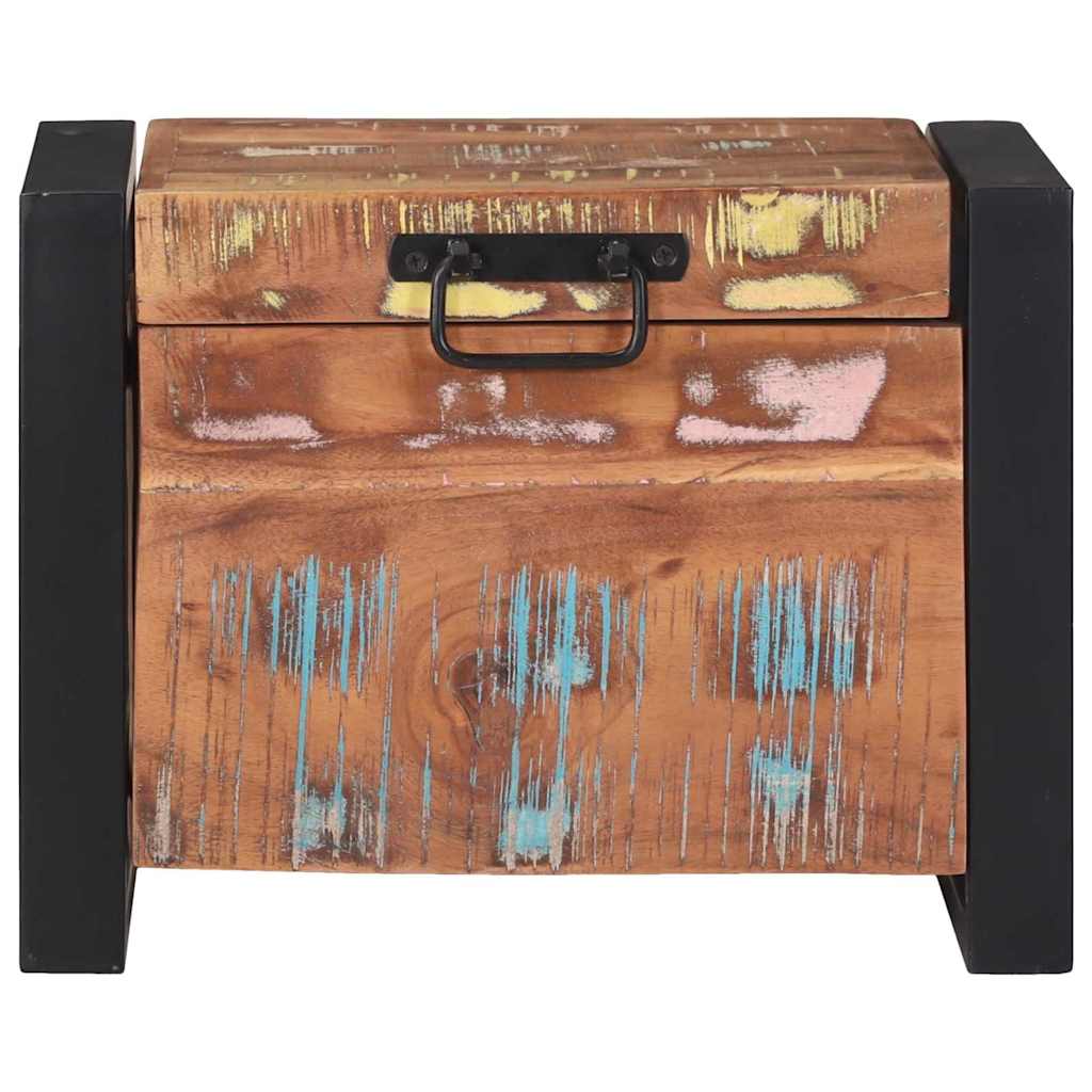 Lade de Depozitare Maro 40 x 30 x 30 cm Lemn masiv recuperat GartenMobel Dekor