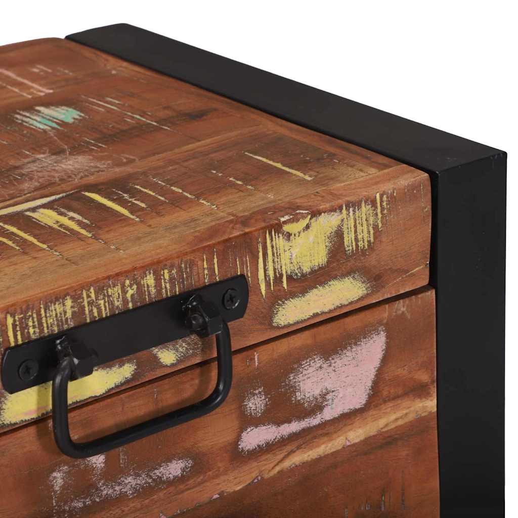 Lade de Depozitare Maro 40 x 30 x 30 cm Lemn masiv recuperat GartenMobel Dekor