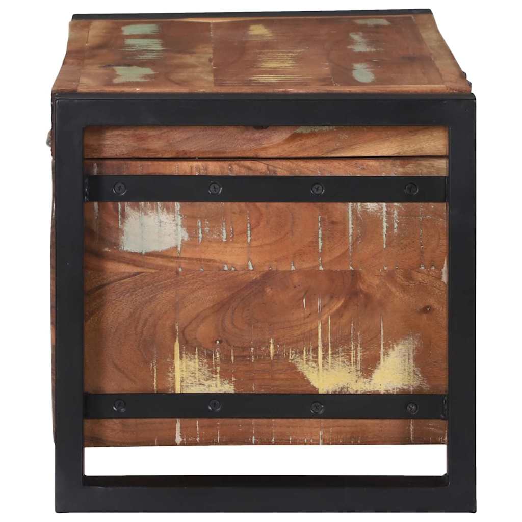 Lade de Depozitare Maro 60 x 30 x 30 cm Lemn masiv recuperat GartenMobel Dekor