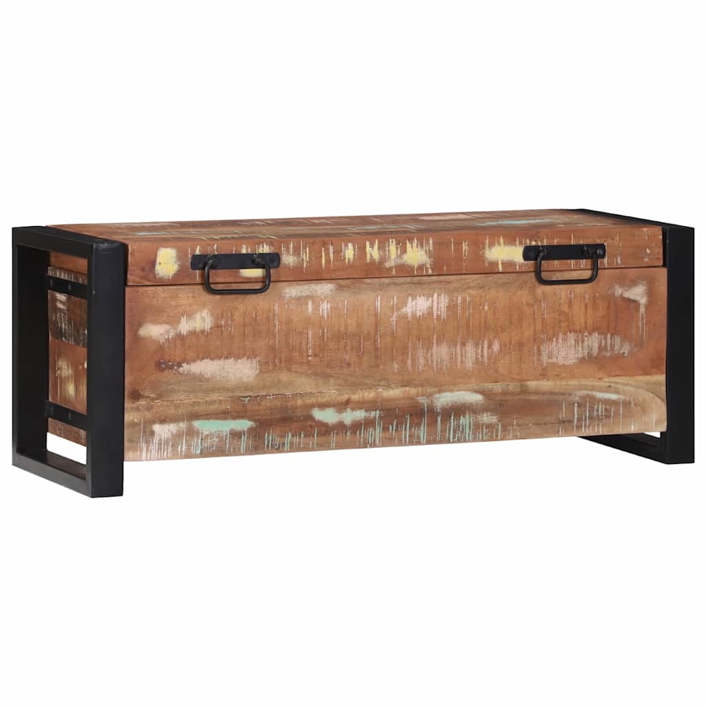 Lade de Depozitare Maro 80 x 30 x 30 cm Lemn masiv recuperat GartenMobel Dekor