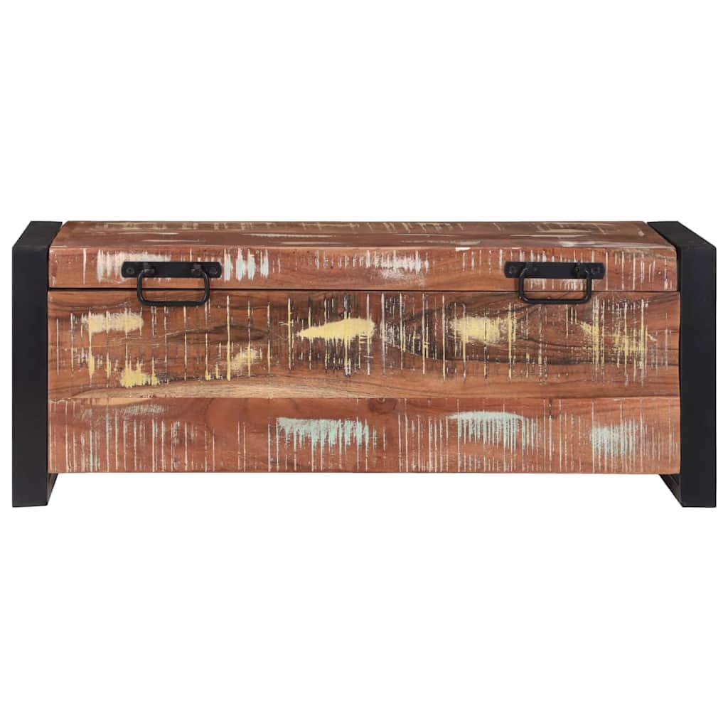 Lade de Depozitare Maro 80 x 30 x 30 cm Lemn masiv recuperat GartenMobel Dekor