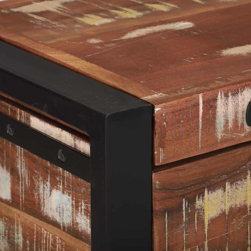 Lade de Depozitare Maro 80 x 30 x 30 cm Lemn masiv recuperat GartenMobel Dekor