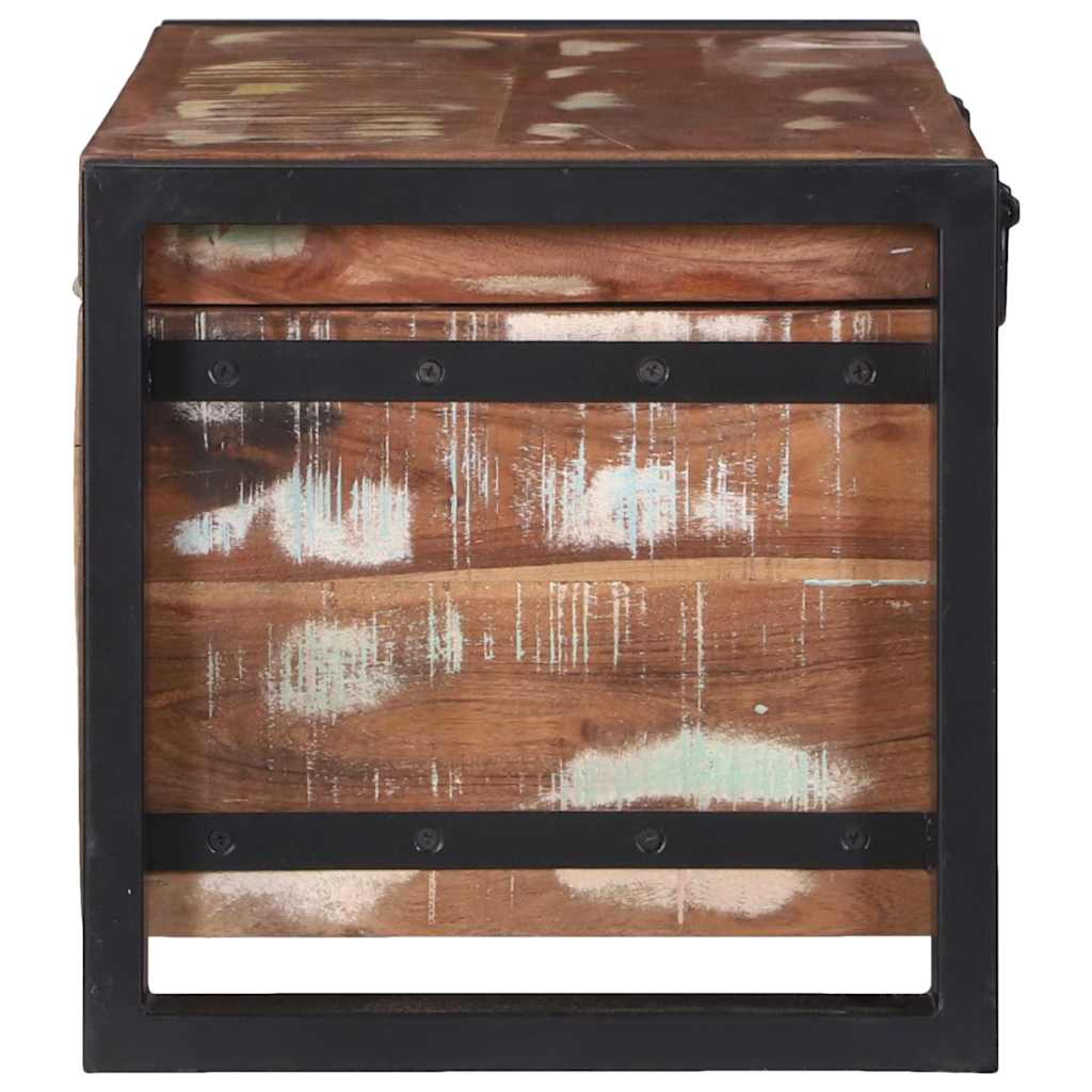 Lade de Depozitare Maro 80 x 30 x 30 cm Lemn masiv recuperat GartenMobel Dekor