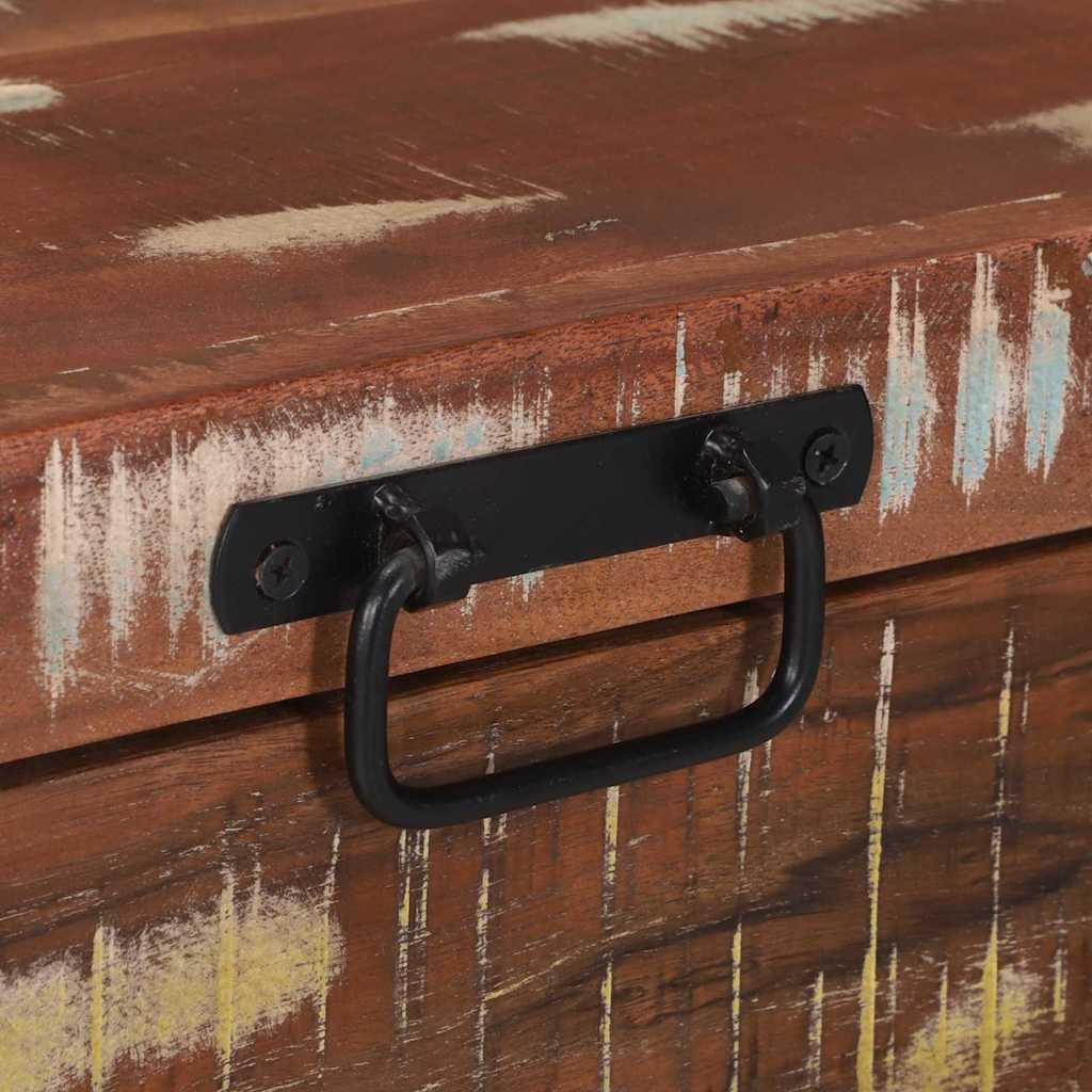 Lade de Depozitare Maro 80 x 30 x 30 cm Lemn masiv recuperat GartenMobel Dekor