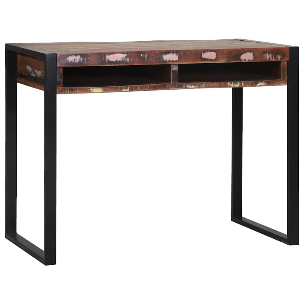 Masă de Toaletă cu raft Multicolour Lemn masiv recuperat GartenMobel Dekor