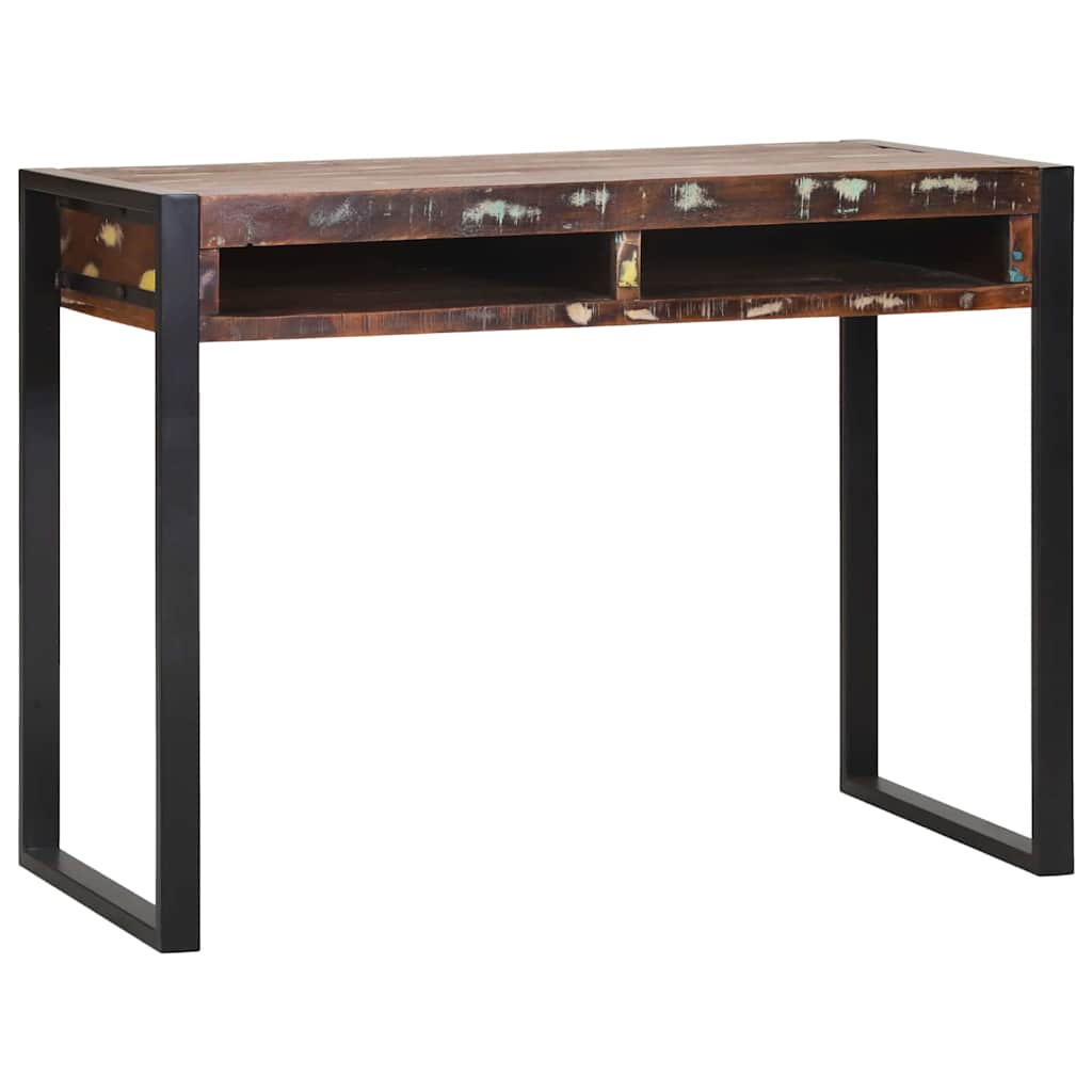 Masă de Toaletă cu raft Multicolour Lemn masiv recuperat GartenMobel Dekor