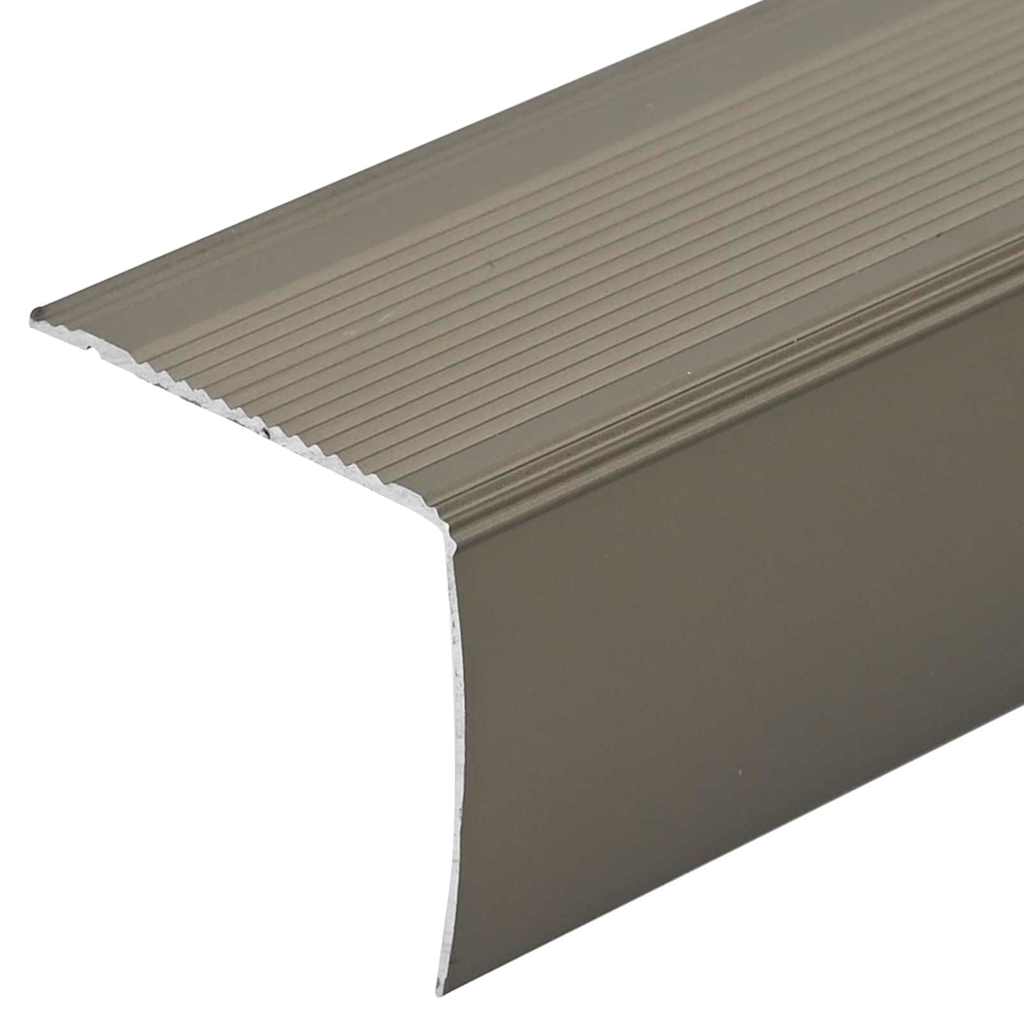 Profile pentru marginea treptelor 10 pcs Șampanie 67 cm GartenMobel Dekor