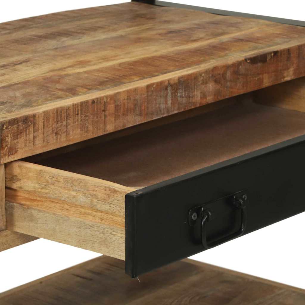 Raft de bucătărie Maro 80 x 40 x 160 cm Lemn masiv de mango GartenMobel Dekor