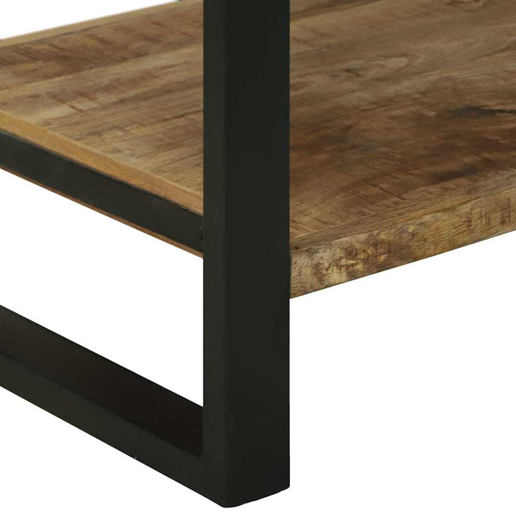 Raft de bucătărie Maro 80 x 40 x 160 cm Lemn masiv de mango GartenMobel Dekor