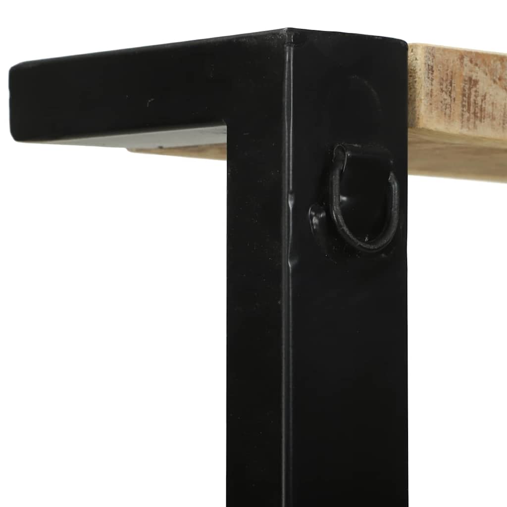 Raft de bucătărie Maro 80 x 40 x 160 cm Lemn masiv de mango GartenMobel Dekor