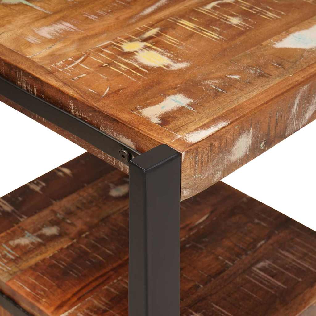 Suport pentru Haine cu sertar Multicolour Lemn masiv recuperat GartenMobel Dekor