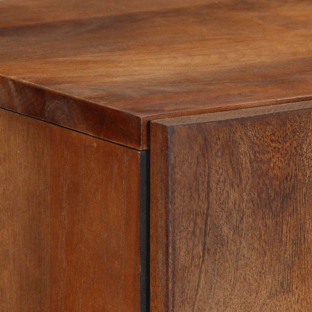 Bufet cu raft Maro 60 x 33,5 x 100 cm Lemn masiv de mango GartenMobel Dekor