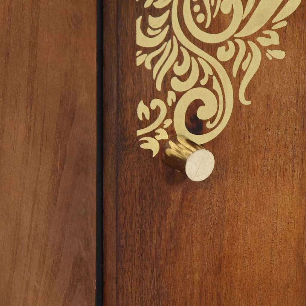 Bufet cu sertar Maro 40 x 33.5 x 110 cm Lemn masiv de mango GartenMobel Dekor