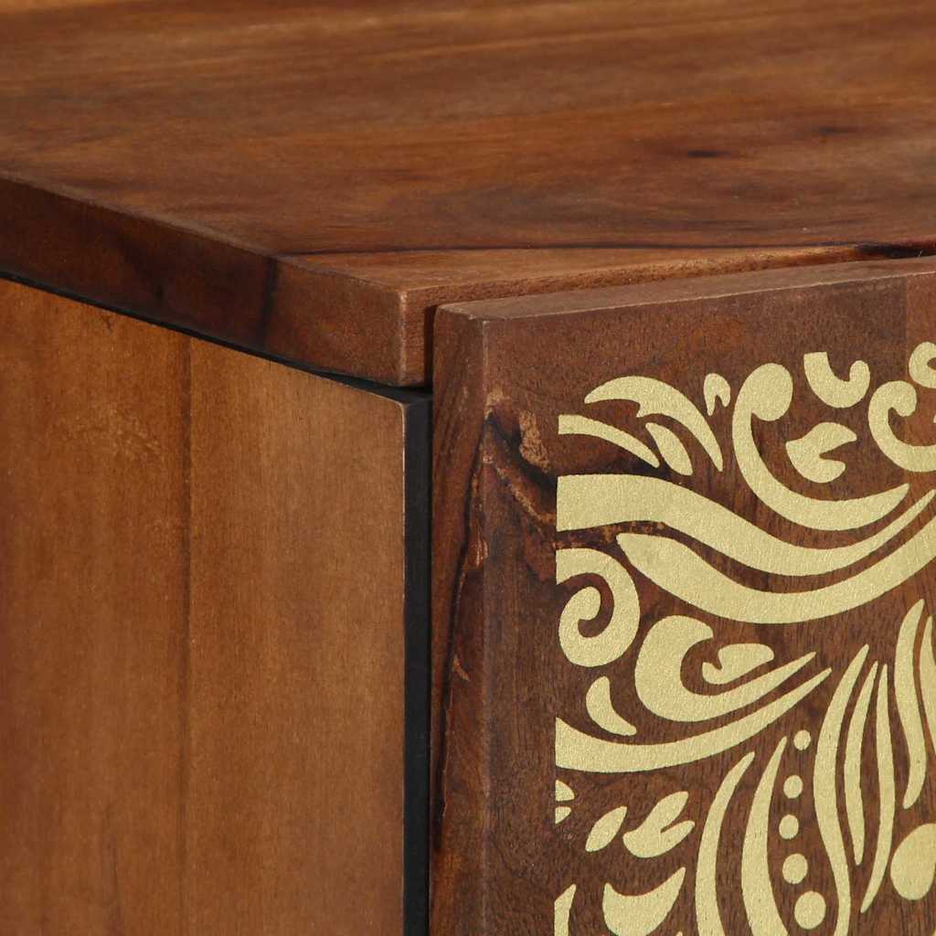 Dulap de perete pentru baie cu ușă maro miere 38 x 33 x 48 cm GartenMobel Dekor