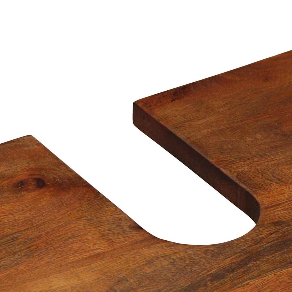 Dulap pentru chiuvetă de baie cu ușă maro miere 62 x 33 x 58 cm GartenMobel Dekor