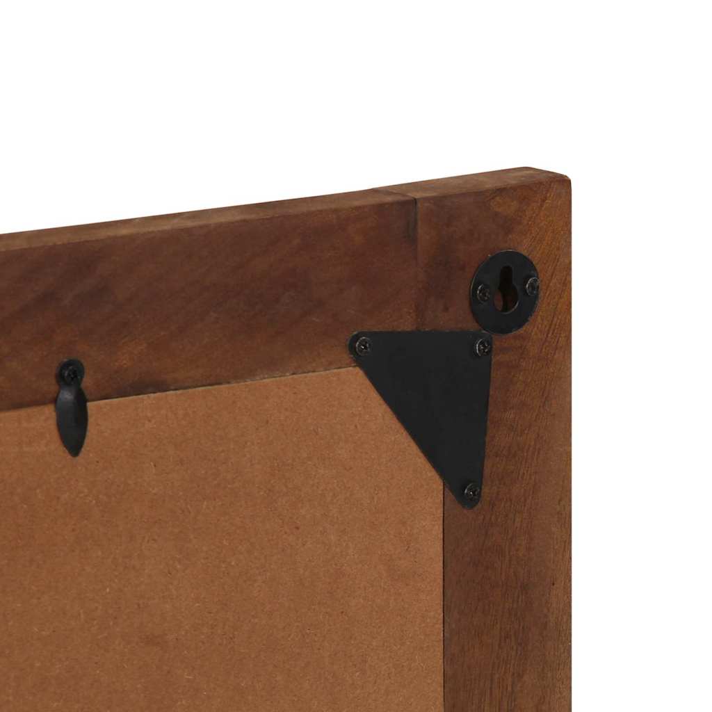 Oglindă pentru baie cu oglindă Gri și Argintiu 50 x 70 x 3 cm GartenMobel Dekor