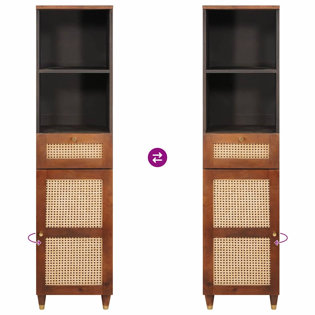 Bufet cu sertar cu raft cu depozitare Maro 38 x 33.5 x 160 cm GartenMobel Dekor