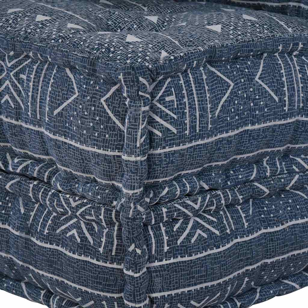 Canapea modulară Geometric Indigo 70 x 70 x 36 cm țesătură GartenMobel Dekor