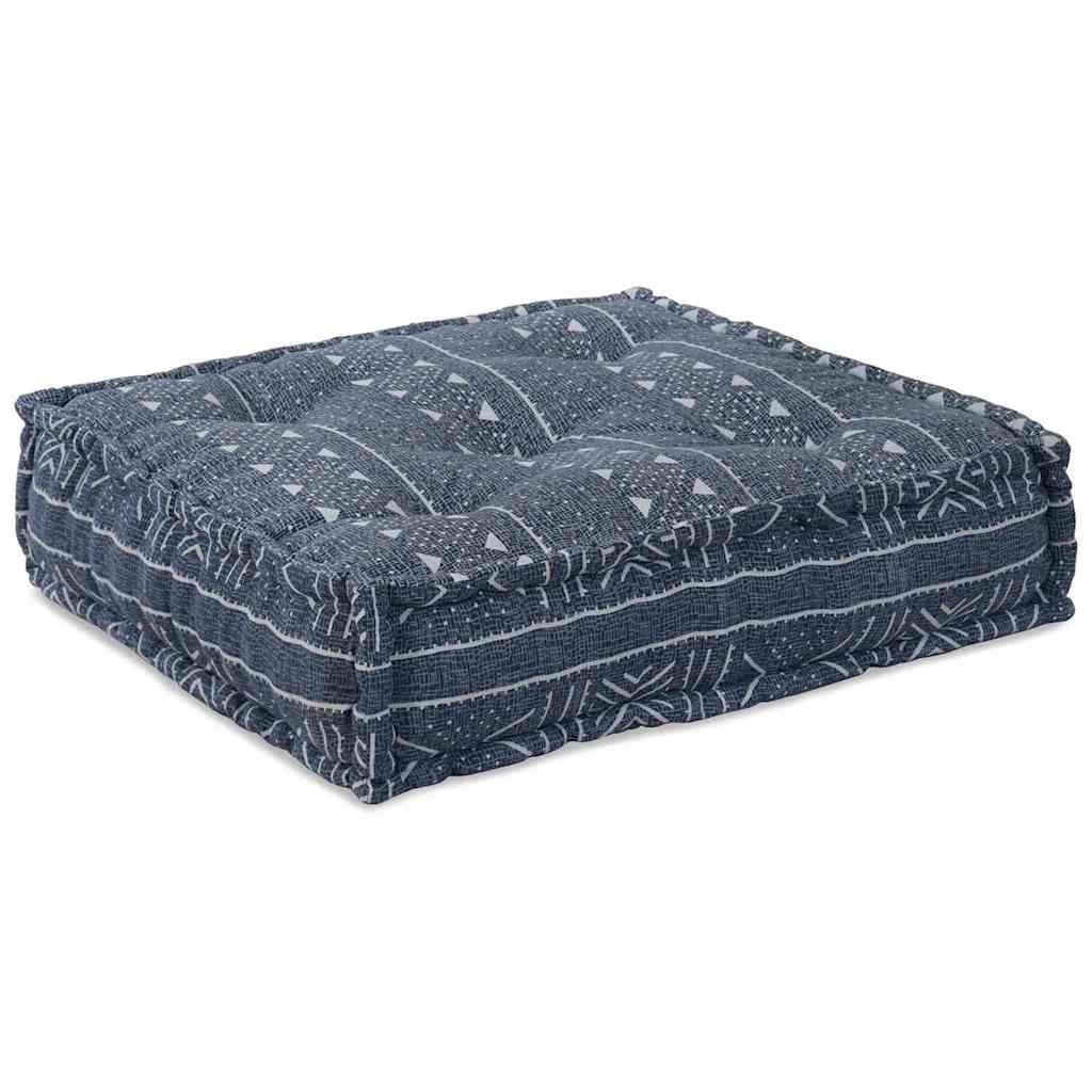 Canapea modulară Geometric Indigo 70 x 70 x 54 cm țesătură GartenMobel Dekor