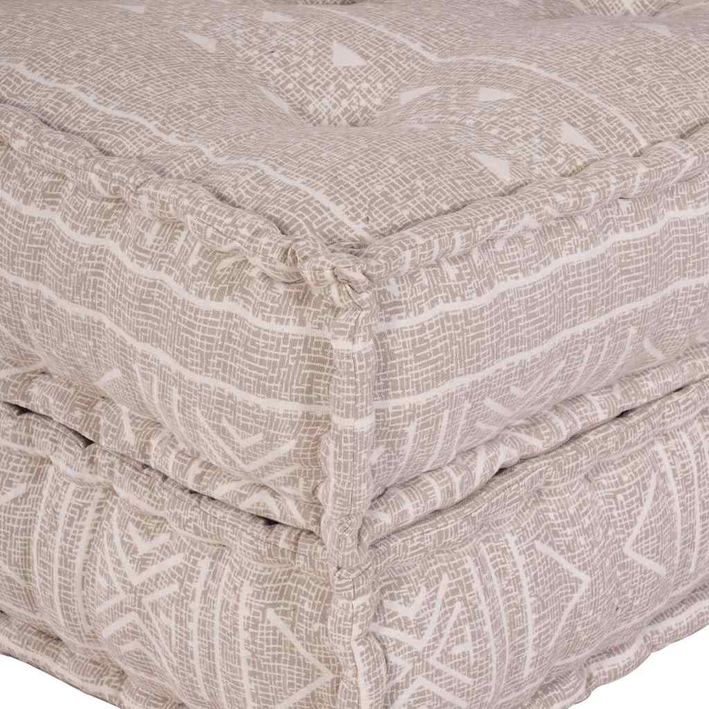 Canapea modulară Manual Maro deschis 70 x 70 x 36 cm țesătură GartenMobel Dekor