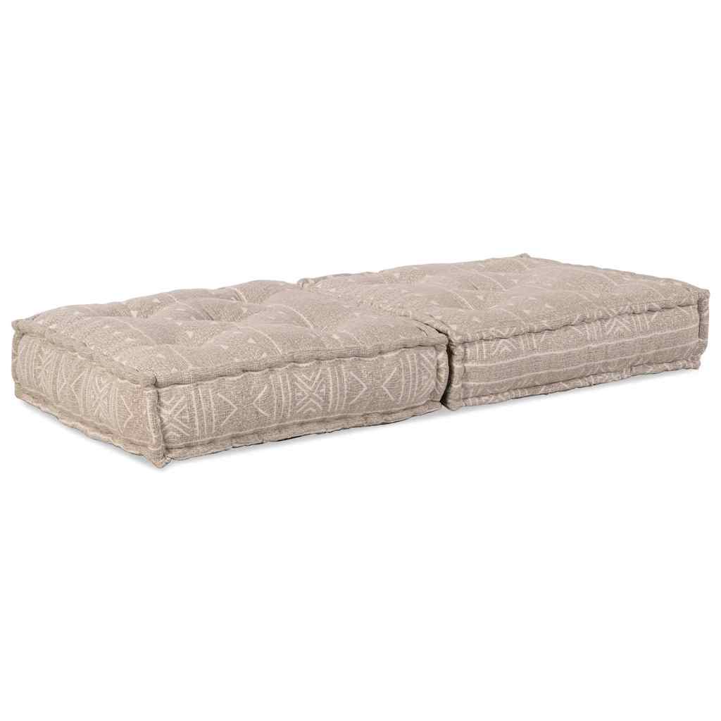 Canapea modulară Manual Maro deschis 70 x 70 x 36 cm țesătură GartenMobel Dekor